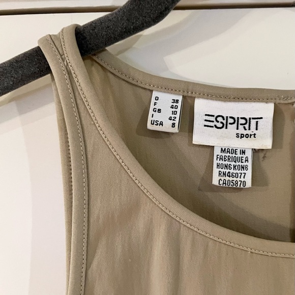 Esprit Summer Dress, Beige - Picture 2 of 7